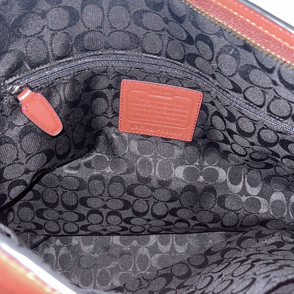 NWT Coach BLEECKER GROMMETS DUFFLE SHOULDER BAG - Picture 5 of 7